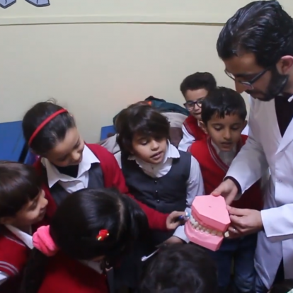 Faculty of Dentistry and Spreading Awareness to School Students